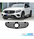 GRELHA FRONTAL MERCEDES GLC X253 C253 15-18 LOOK AMG GT PRETO