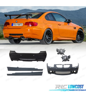 KIT CARROÇARIA BMW E92 E93 06-10 LOOK M3 + NEVOEIRO