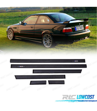 KIT CONJUNTO FRISOS LATERAIS BMW E36 LOOK M3 COUPE CABRIO