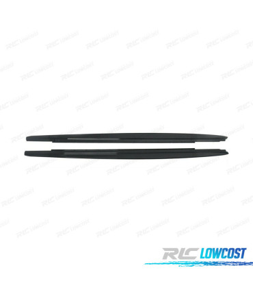 EXTENSÕES DE EMBALADEIRAS BMW G30 G31 17- LOOK M PERFORMANCE PRETO MATE