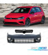 PARA-CHOQUES FRONTAL VOLKSWAGEN VW GOLF 7.5 17-19 LOOK R20 SRA