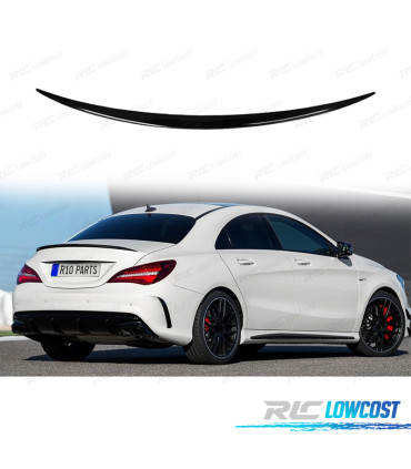 SPOILER ABA MERCEDES CLA C117 13-19 AMG PRETO BRILHANTE