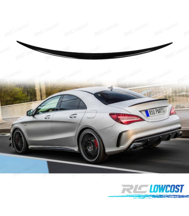 SPOILER ABA MERCEDES CLA C117 13-19 AMG PRETO BRILHANTE