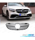 GRELHA DIANTEIRA MERCEDES GLC X253 LOOK SPORT 15-18 FOND PRETO CROMADO