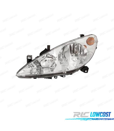 FAROL ESQ OPTICAS PEUGEOT 307 01-05