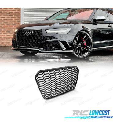 GRELHA AUDI A6 C7 4G 11-14 LOOK RS6 2020 PRETO BRILHANTE