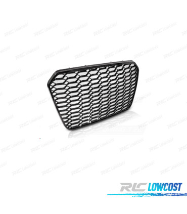 GRELHA AUDI A6 C7 4G 11-14 LOOK RS6 2020 PRETO BRILHANTE