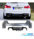 PARA-CHOQUES TRASEIRO BMW F11 10-17 LOOK M5 DUPLA SAIDA