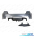 PARA-CHOQUES TRASEIRO BMW F11 10-17 LOOK M5 DUPLA SAIDA