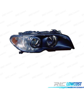 FAROL DIR OPTICAS + PISCA DIR BMW SERIE 3 E46 COUPÉ FUNDO PRETO