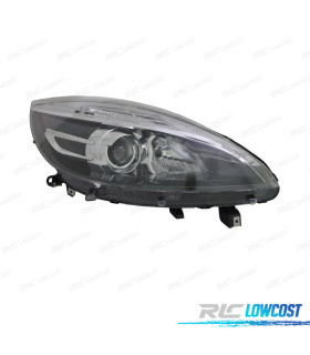 FAROL DIR RENAULT SCENIC III 12-16 FUNDO PRETO