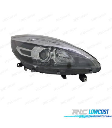 FAROL DIR RENAULT SCENIC III 12-16 FUNDO PRETO