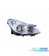 FAROL DIR OPTICAS OPEL CORSA D 06-10 FUNDO CROMADO