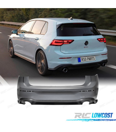 PARA-CHOQUES TRASEIRO VOLKSWAGEN VW GOLF 8 19-24 LOOK GTI