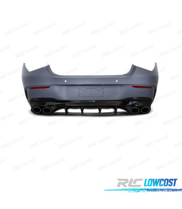 PARA-CHOQUES TRASEIRO MERCEDES CLA W118 LOOK AMG CLA45S 19-23 PDC