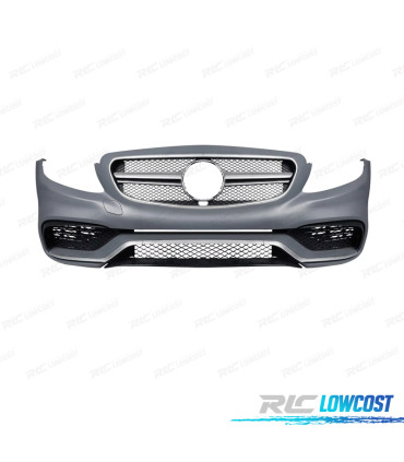 PÁRA-CHOQUES FRONTAL MERCEDES CLASE C W205 14-18 LOOK AMG + GRELHA