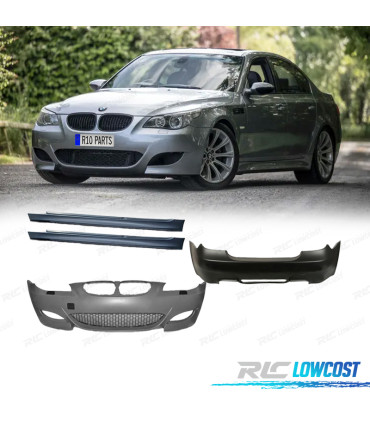 KIT CARROÇARIA BMW E60 07-10 LOOK M5 + TALONERAS