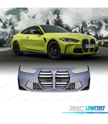 PÁRA-CHOQUES FRONTAL BMW G22 COUPE 20- LOOK M4 PDC ACC PARKING ASSISTANT