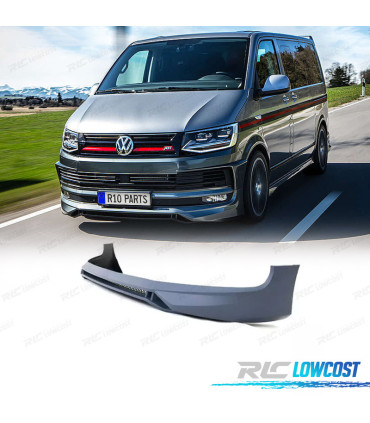 SPOILER LIP FRONTAL VOLKSWAGEN VW BULLI T6.1 19- PRETO BRILHANTE