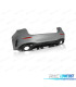 PARA-CHOQUES TRASEIRO MERCEDES CLASE A W177 19-24 LOOK AMG A35
