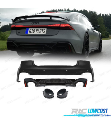 PARACHOQUE TRASEIRO AUDI A7 A7L 19-23 LOOK RS7 ABT