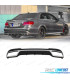 DIFUSOR MERCEDES W212 14-15 LOOK AMG E63 PRETO CROMADO