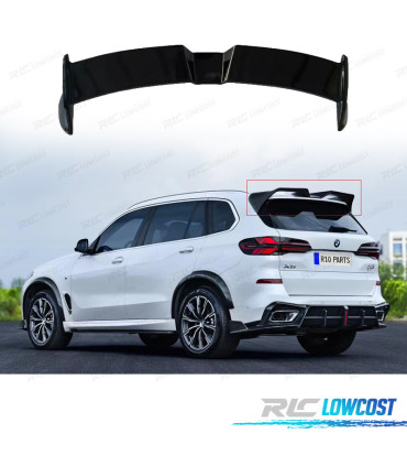 SPOILER AILERON BMW X5 G05 18- PRETO BRILHANTE