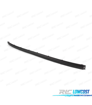 FRISO CENTRAL PARA-CHOQUES TRASEIRO BMW SERIE 3 E46 SEDAN 98-01 PRETO MATE