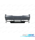 PÁRA-CHOQUES TRASEIRO MERCEDES CLASE CLS W218 15-17 LOOK AMG PDC