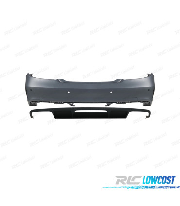 PÁRA-CHOQUES TRASEIRO MERCEDES CLASE CLS W218 15-17 LOOK AMG PDC