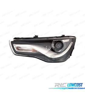 FAROL ESQ XENON AUDI A1 10-14 DRL NEGRO