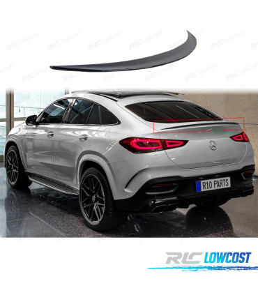 AILERON LIP SPOILER TRASEIRO MERCEDES GLE C167 COUPE 19-23 LOOK AMG PRETO BRILHANTE