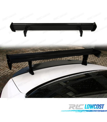 AILERON SPOILER BMW E46 SEDAN 98-01 LOOK GTS PRETO BRILHANTE