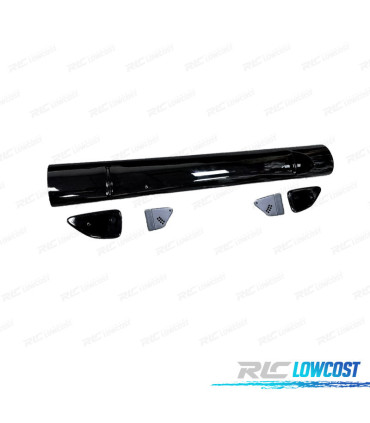 AILERON SPOILER BMW E46 SEDAN 98-01 LOOK GTS PRETO BRILHANTE