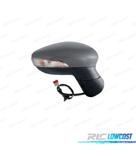 ESPELHO COMPLETO DIREITO FORD FIESTA 08-12 ASFÉRICO