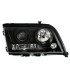 FARÓIS FRONTAIS PARA MERCEDES CLASSE C W202. 93-00 FUNDO PRETO