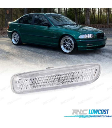 INDICADOR LATERAL DIR PARA BMW E46 98-01 SEDAN TOURING COUPE CABRIO BRANCO