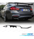 DIFUSOR BMW M3 F80 M4 F82 F83 14- PRETO BRILHANTE M PERFORMANCE