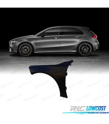 GUARDA-LAMAS ESQ MERCEDES CLASSE A W177 18-22 ALUMÍNIO