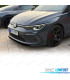 SPOILER LIP FRONTAL VOLKSWAGEN VW GOLF 8 20- PRETO BRILHANTE
