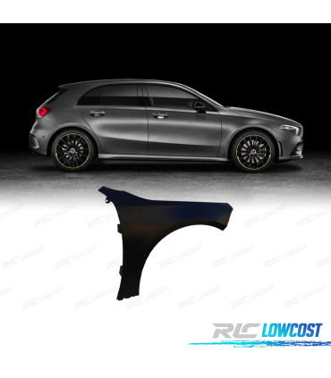 GUARDA-LAMAS DIR MERCEDES CLASSE A W177 18-22 ALUMÍNIO