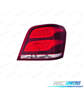 FAROLIM DIR LED MERCEDES GLK X204 12-15 VERMELHO