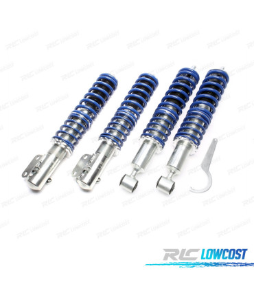 SUSPENSÃO REGULÁVEL COILOVER BLUE LINE PARA VOLKSWAGEN VW POLO CADDY 6N 9KV