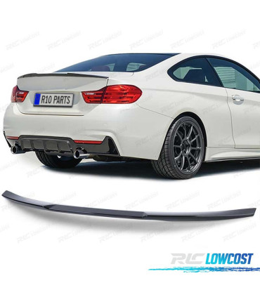 AILERON SPOILER BMW F32 13-18 LOOK M4 PRETO BRILHANTE