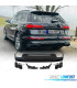 DIFUSOR AUDI Q7 20-23 LOOK SQ7 + PONTEIRAS DE ESCAPE PRETAS