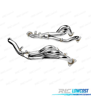 COLETOR DE ESCAPE EM AÇO INOXIDÁVEL BMW E46 M3