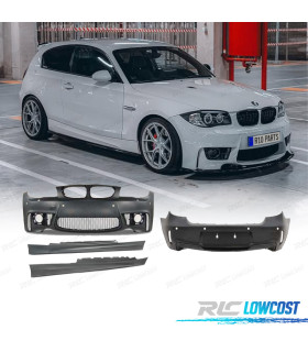 KIT CARROÇARIA BMW E81 LOOK 1M PDC