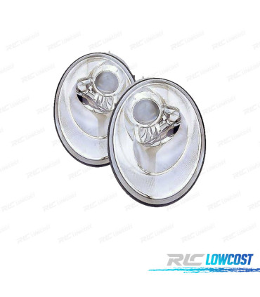 FARÓIS OPTICAS VOLKSWAGEN VW NEW BEETLE 06-