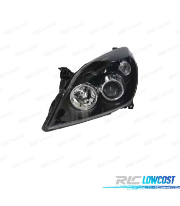 FAROL ESQ OPEL VECTRA C 05-08 FUNDO NEGRO