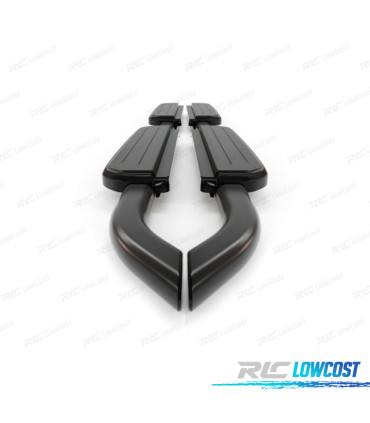 ESTRIBOS LATERAIS LAND ROVER DEFENDER 110 130 20- PRETO